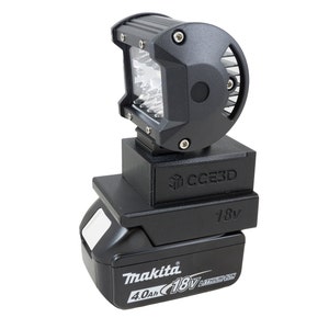 LED Work Light For Makita 18V, 2000 Lumens, Flood LED For Makita 18V Battery, Inspector, mechanic, camping