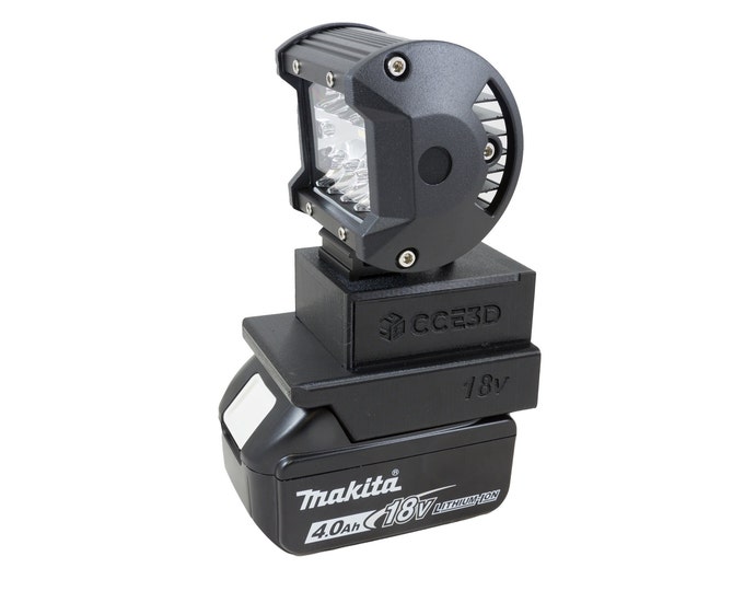 LED Work Light For Makita 18V, 2000 Lumens, Flood LED For Makita 18V Battery, Inspector, mechanic, camping