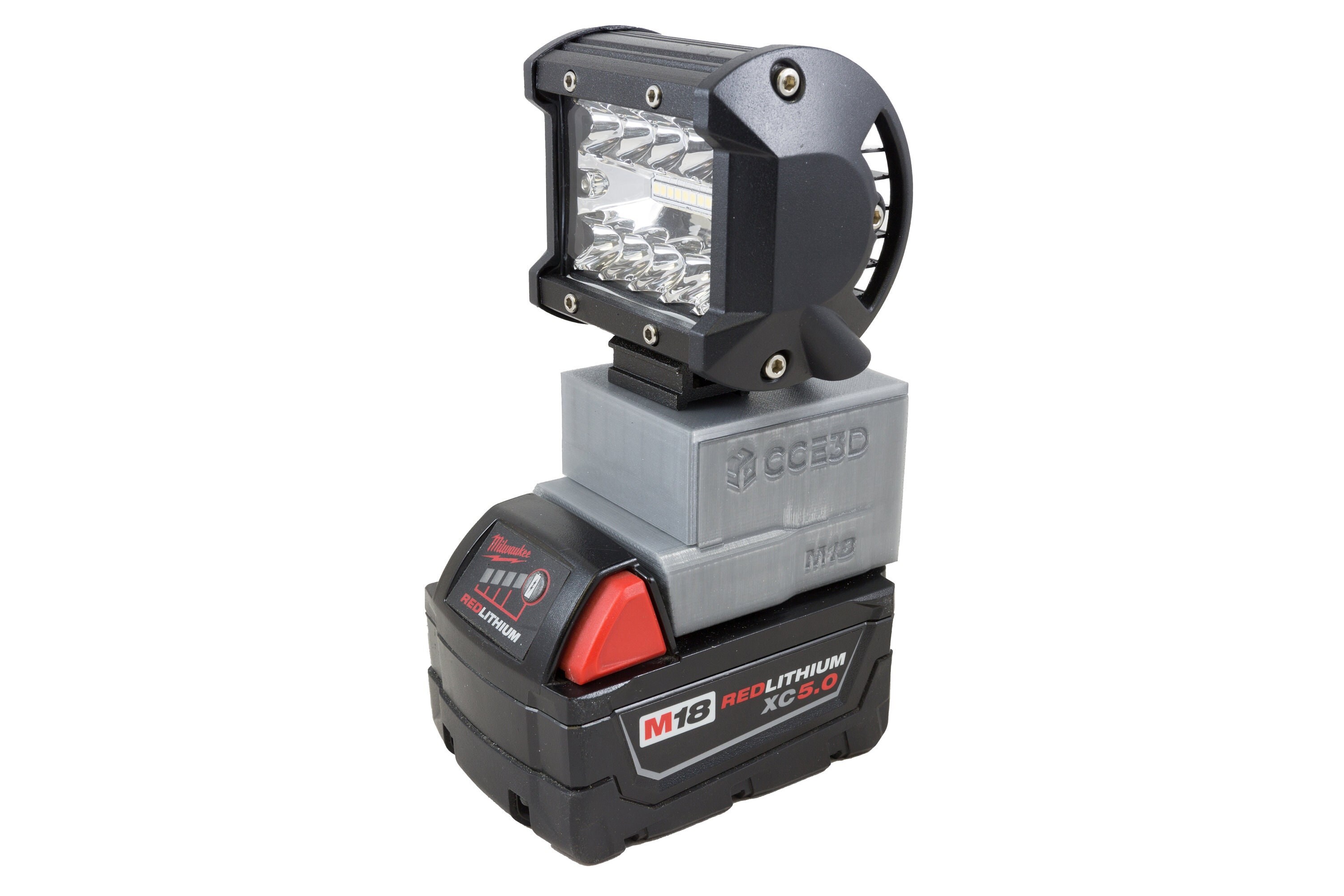 LED Work Light for Milwaukee M18 2000 Lumens Flood LED for Milwaukee 18V M18 Battery Inspector Mechanic Camping Etsy
