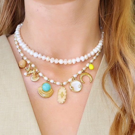 Build a pearl necklace hot sale