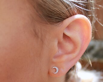 Comprare Orecchini in argento con cristalli on line