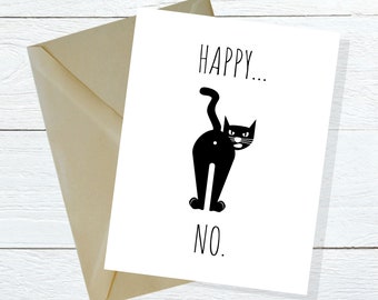 Diy Cat Card Etsy