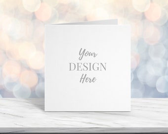 Greeting Card Mockup Etsy