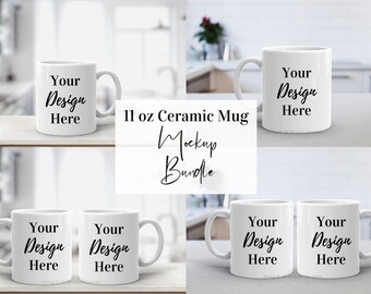 15oz Ceramic Mug Mockup Bundle Styled Mockups Minimalist Etsy