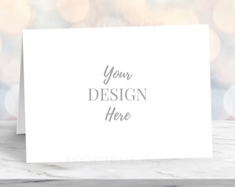 Wedding Card Mockup Etsy