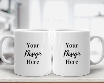 Two Mug Mockup Etsy