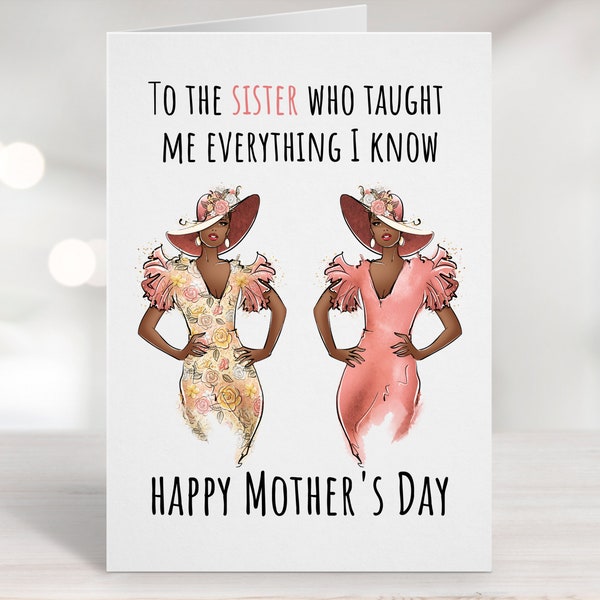 Black Mothers Day Cards - Etsy