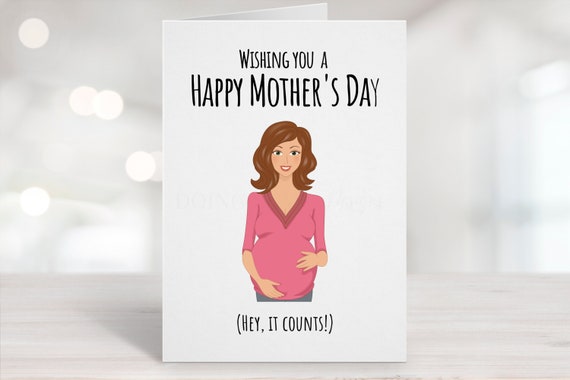 Printable Funny Mother's Day Card Happy Mothers Day - Etsy