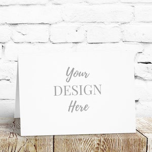 5x7 Invitation Mockup, Christmas Card Mockup, Wedding Invitation Mockup, Stationery Mockup, White Card Mockup, Blank Card Mockup