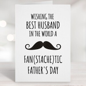 Printable Father's Day Card, Printable Husband Card, Card for Husband ...