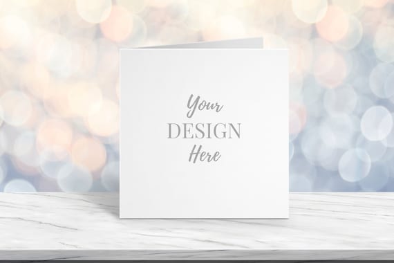 5x5 Invitation Mockup Wedding Mockup 6x6 Stationery Mockup Etsy