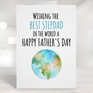 Printable Father's Day Card Printable Stepdad Card Card - Etsy