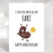Printable Anniversary Card Paper Anniversary Card for Him - Etsy
