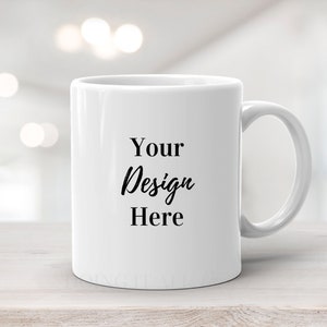 Mug Mockup, Christmas Mug Mockup, Coffee Mug Mockup, White Mug Mockup, Blank Mug Mockup, Holiday Mug Mockup, Mug Stock Photo