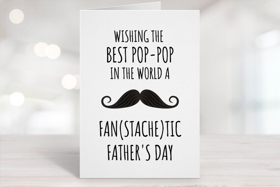 Printable Father's Day Card Printable Pop Pop Card - Etsy