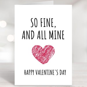 Printable Valentines Day Card for Him, Romantic Valentines Card for Her ...