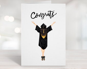 Printable Graduation Card, Grad Card, High School Graduation Card ...