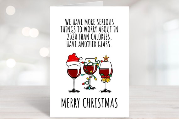 2020 christmas cards funny online