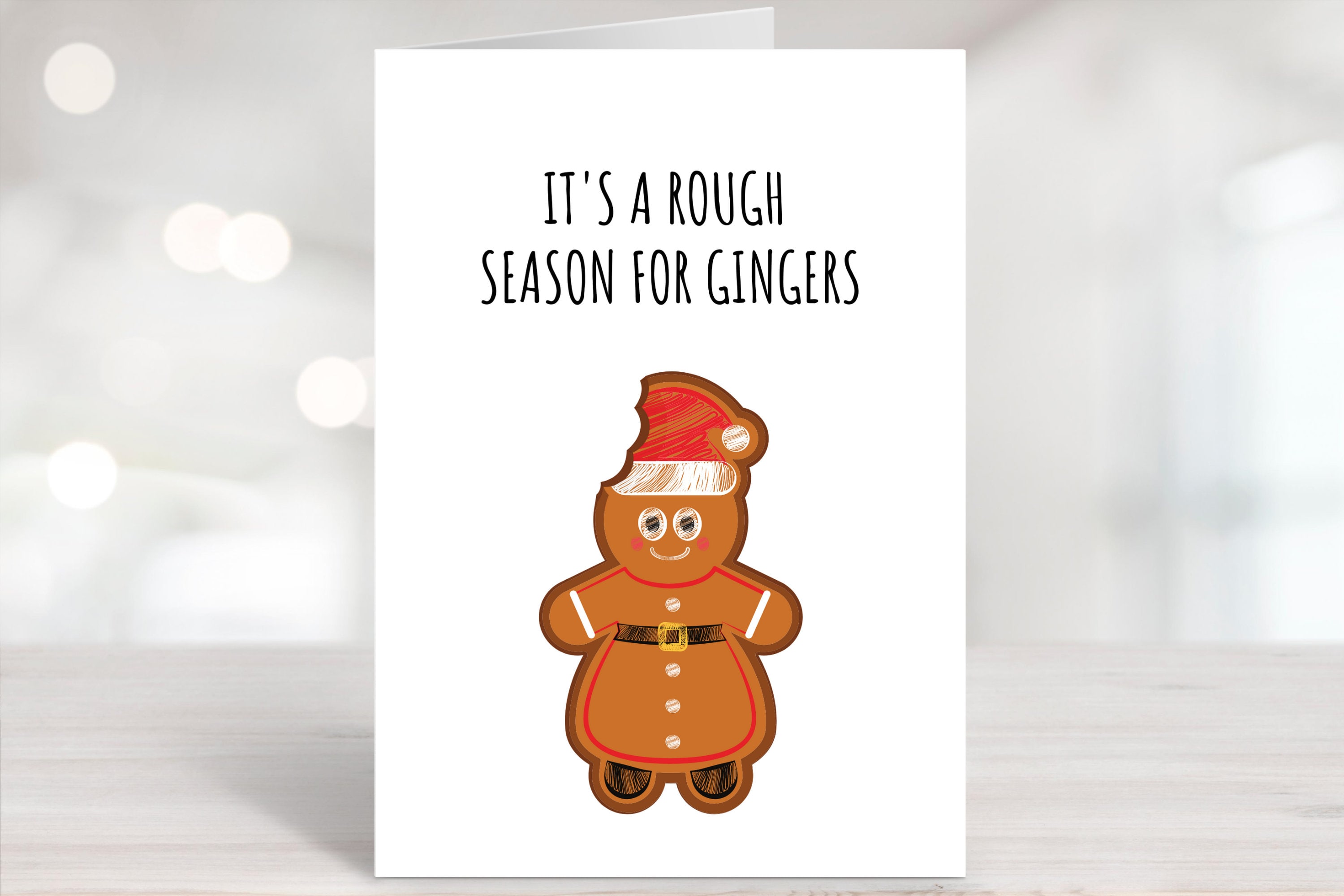 Christmas Card Printable Funny Christmas Card Funny Holiday  Etsy