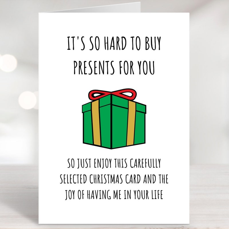 Funny Christmas Card - Etsy