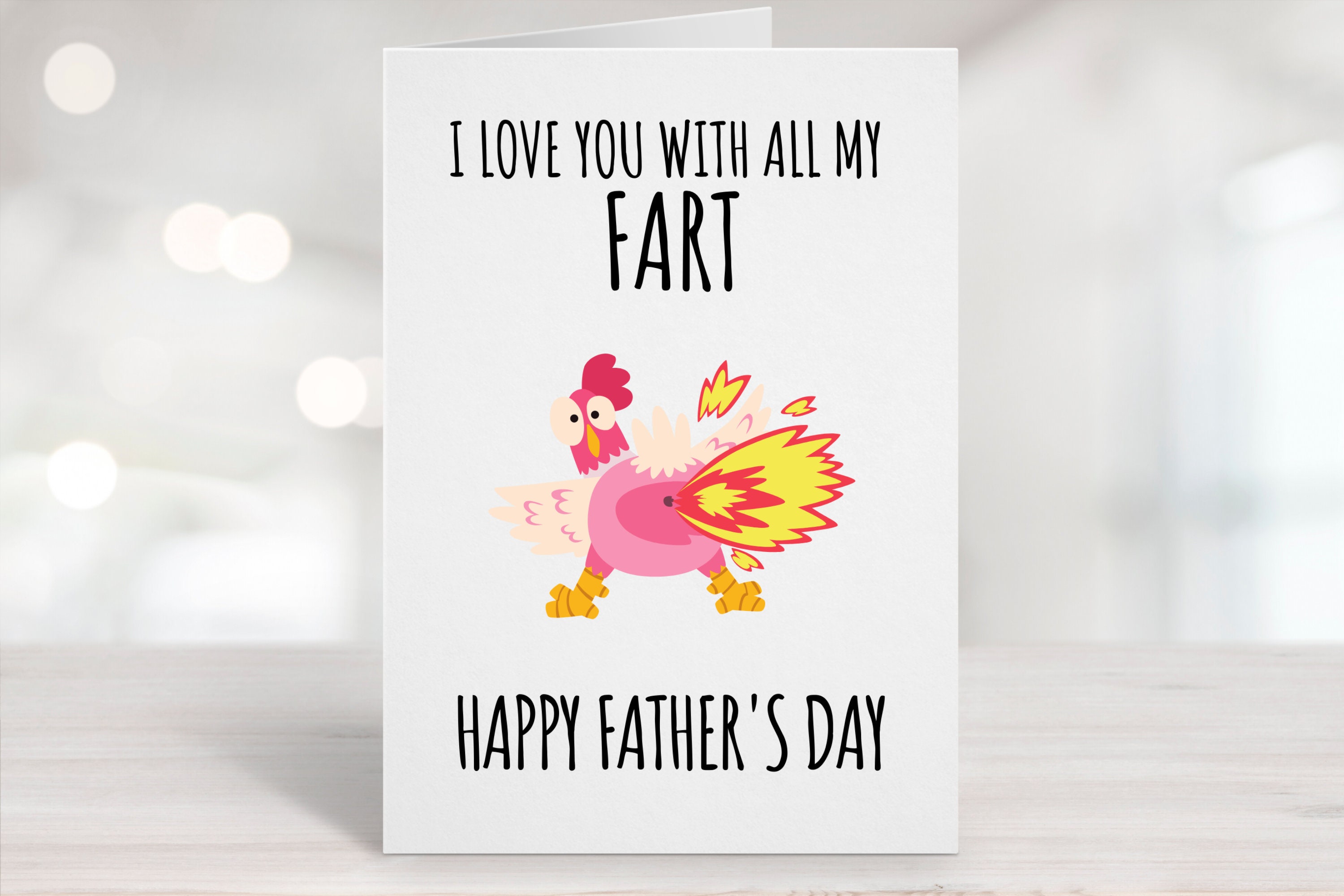 Printable Father's Day Card, Printable Dad Card, Printable Father…