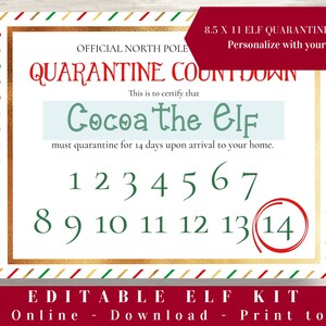 Elf Quarantine Kit Elf Adoption Certificate Elf Report Card Etsy elf-quarantine-kit-elf-adoption-certificate-elf-report-card-etsy