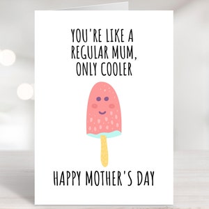 Tarjeta imprimible del Día de las Madres, Tarjeta de mamá genial, Mamá, Mamá, Feliz Día de las Madres, Te amo mamá, Tarjeta de hijo, Tarjeta de hija, Postal de mamá,