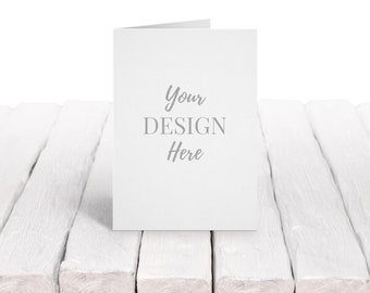 5x7 Invitation Mockup, Christmas Card Mockup, Wedding Invitation Mockup, Stationery Mockup, White Card Mockup, Blank Card Mockup