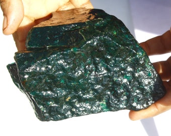 Fresh Arrival 77.00 Ct Certified Natural Magnificent Uncut Shape 28 x 17 mm Red Alexandrite Gemstone Rough OV752