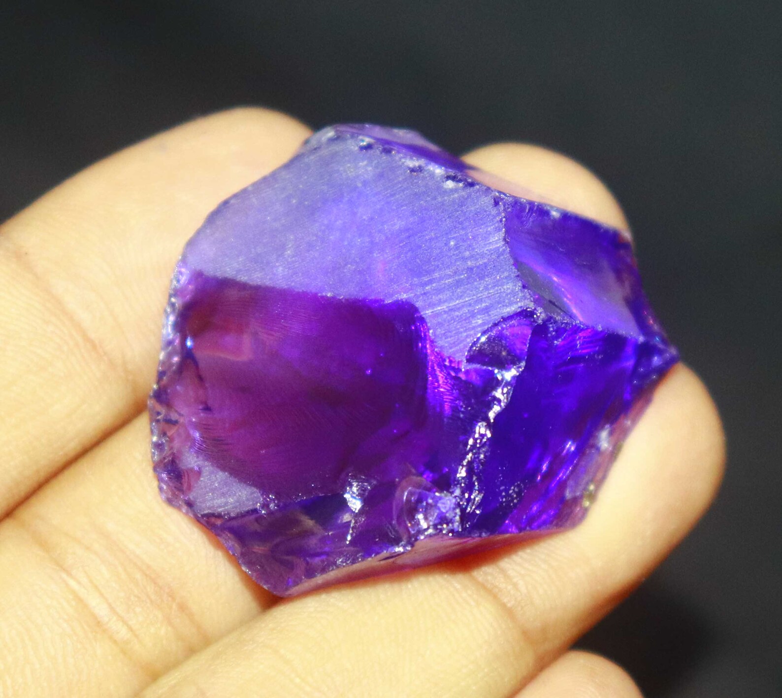 222.00 Ct Certified Natural Deep Color Tanzanite Specimen Etsy