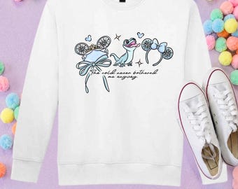 Frozen Sisters Sweatshirt, Olaf, Florida, Orlando, Christmas Jumper, Christmas Outfits - Adults & Kids Sizes - Fleece Sweatshirt