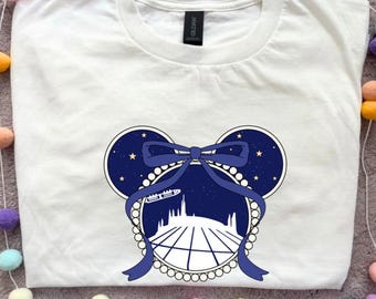 Magical Park, Park Ride Bow Printed T-Shirt, Florida, Orlando, Magical World - Adults & Kids Sizes