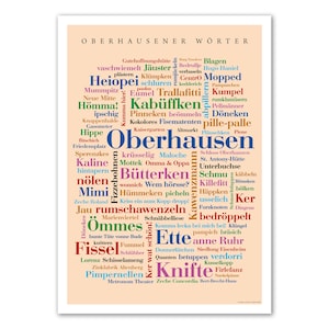 Poster Oberhausen Words