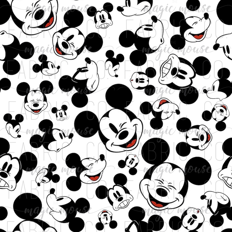 mickey mouse fabric toy box
