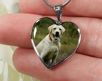 Pet Photo Necklace - Etsy Australia