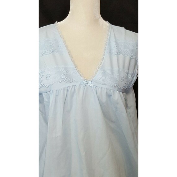 Vintage Elsie of Miami  XL Nightgown Nightie Ligh… - image 1
