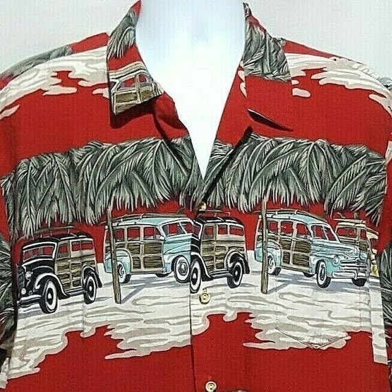 Vintage Kalaheo Hawaiian Shirt Mens Size 2X Panel… - image 1