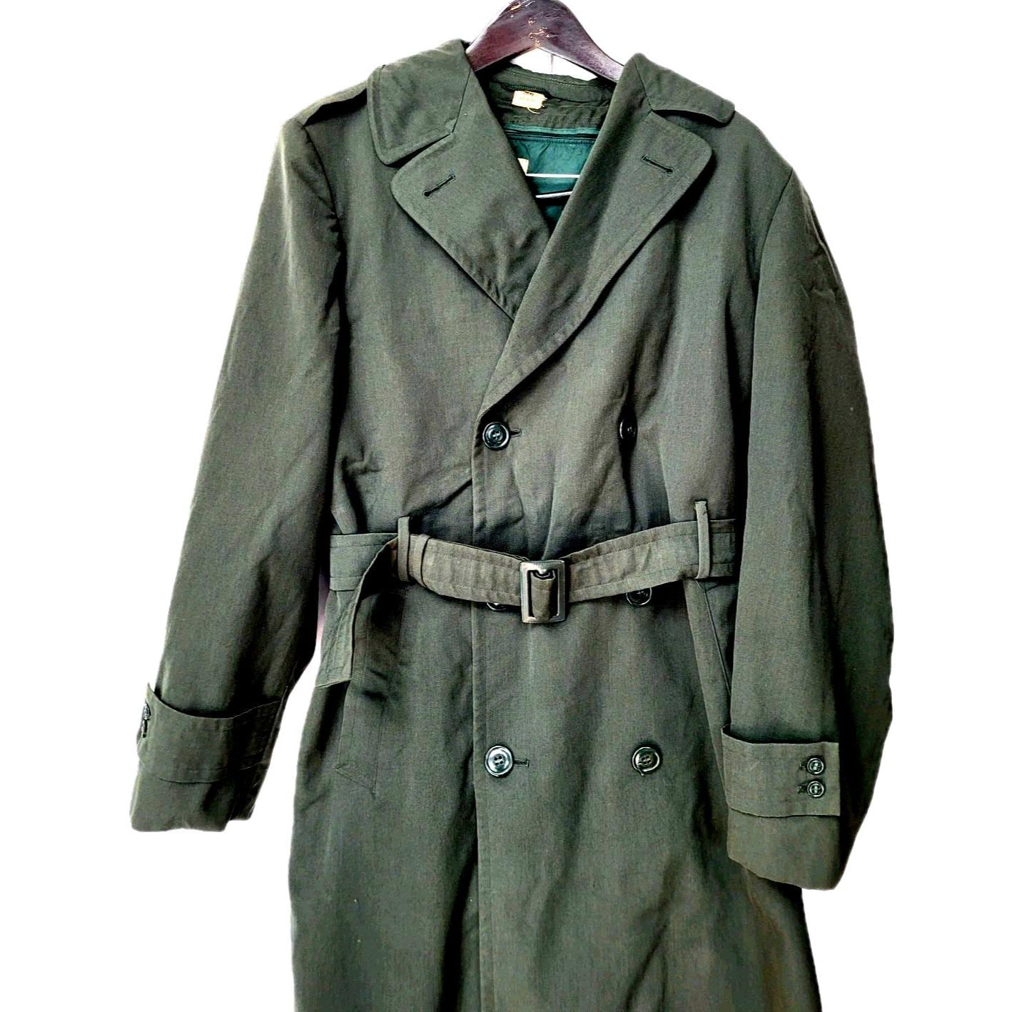 Gabardine Trench Coat - Etsy