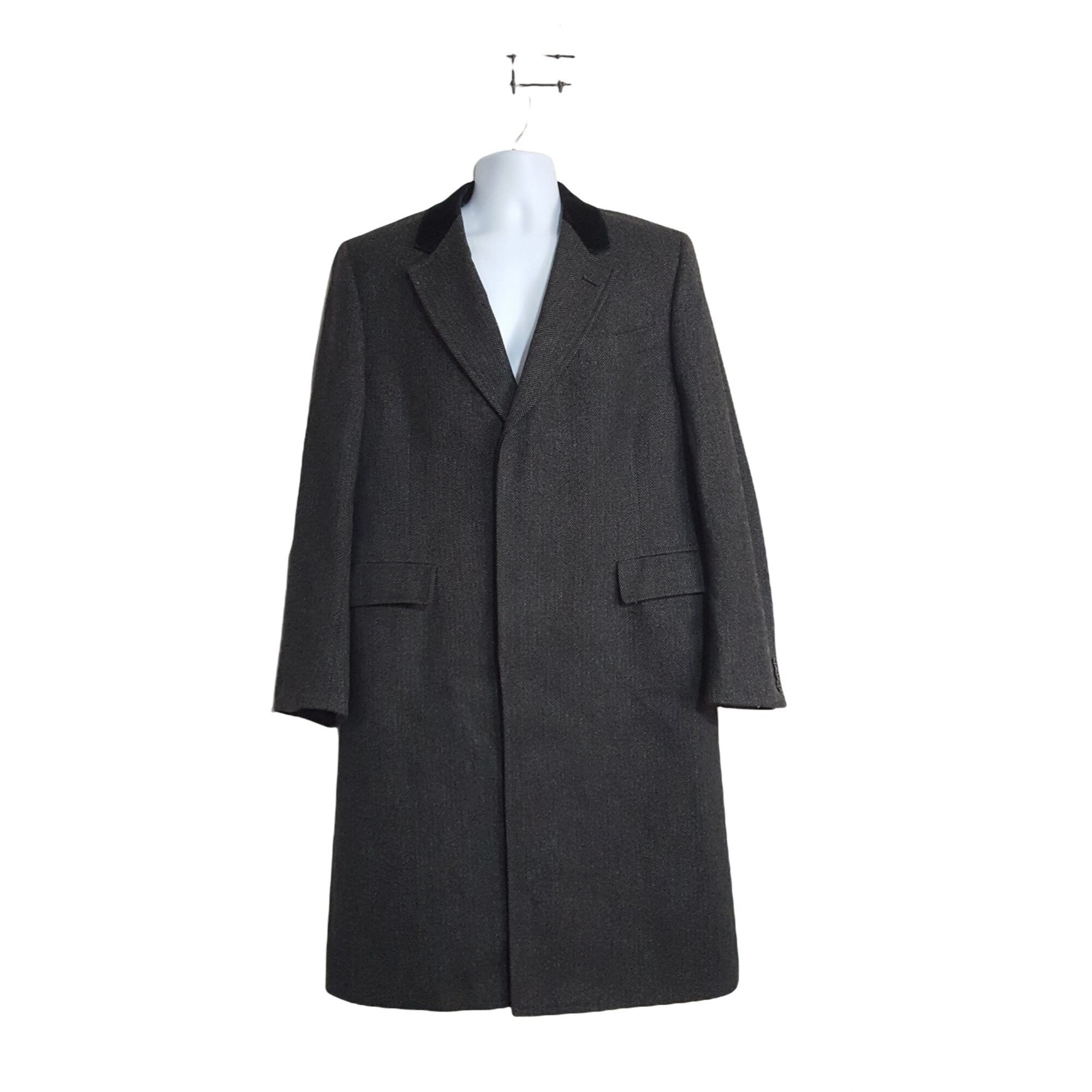 Mens Chesterfield Coat - Etsy Australia