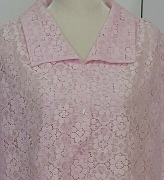 Carefree Fashions Scottsdale Pink Lace Vintage But
