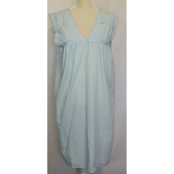 Vintage Elsie of Miami  XL Nightgown Nightie Ligh… - image 6