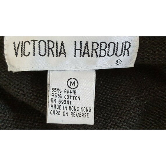 Vintage 80s Victoria Harbour Sweater Medium Bedaz… - image 6