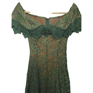 Louise Green Dress - Etsy