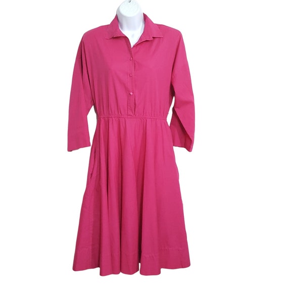 The American Shirt Dress Vintage Size 8 Dress Mid… - image 1