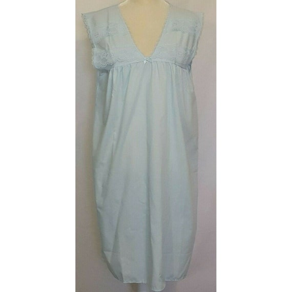 Vintage Elsie of Miami  XL Nightgown Nightie Ligh… - image 4