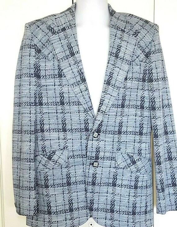 Vintage Lasso Western Blazer Sport Coat Suit Jacke