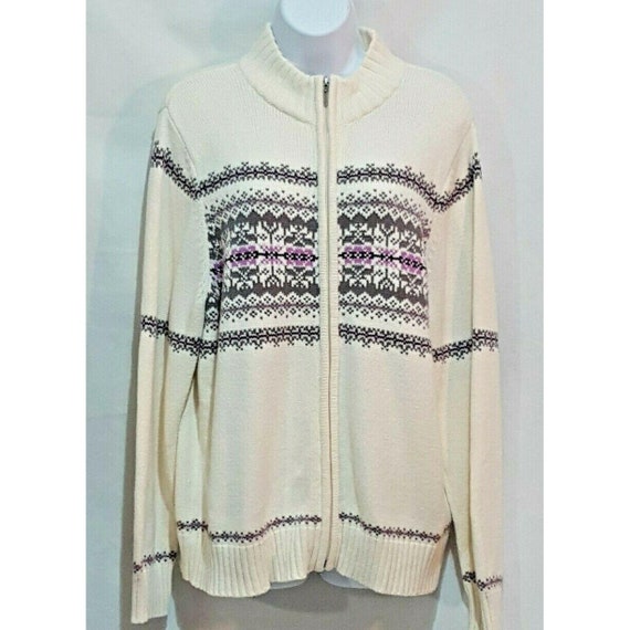 Vintage Croft Barrow Cardigan Sweater 