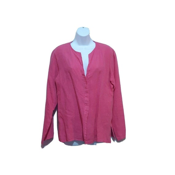 Vintage Match Point Womens Long Sleeve Top 100% L… - image 2