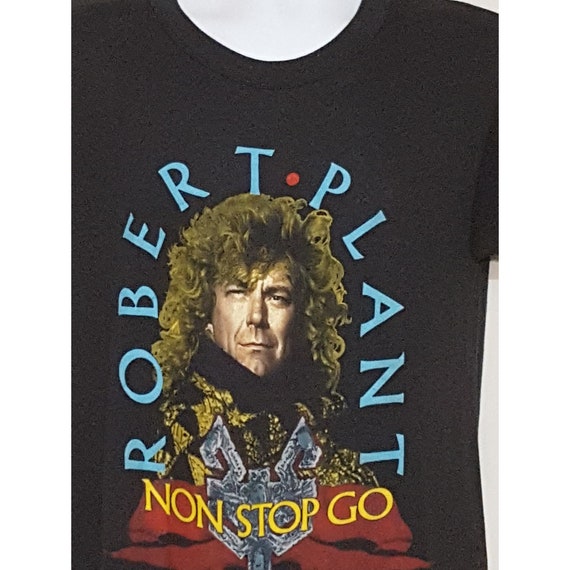 Robert Plant Non Stop Go World Tour Tee Vintage 8… - image 2