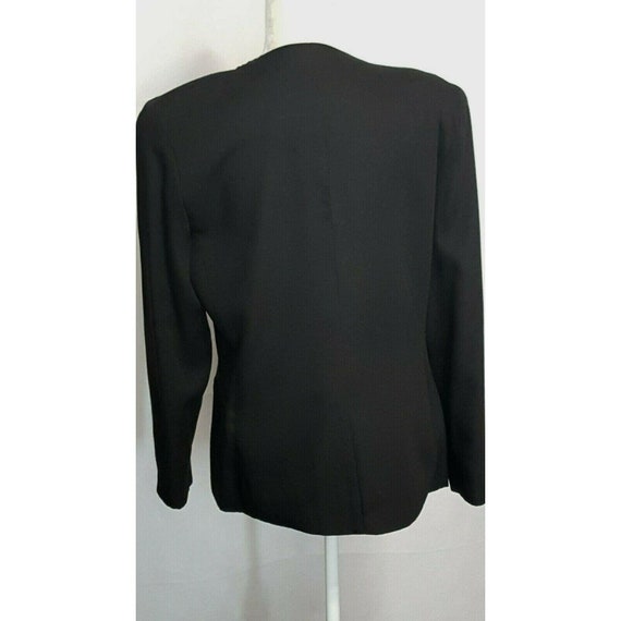 Focus on Suitables Vintage 1980's Womens Black Bl… - image 4